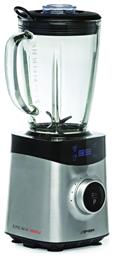 Gruppe Epic Mix Μπλέντερ για Smoothies με Γυάλινη Κανάτα 1.8lt 1800W Inox