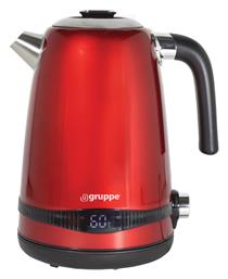 Gruppe HHB8702D Red Βραστήρας 1.7lt 2200W Κόκκινος από το Polihome