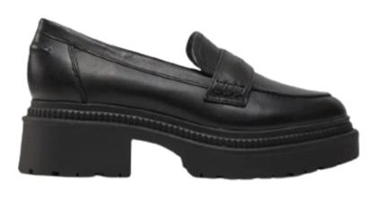 Guess Δερμάτινα Γυναικεία Loafers σε Μαύρο Χρώμα από το Z-mall