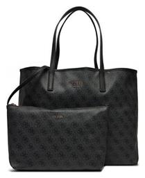 Guess Eliette Logo Σετ Γυναικεία Τσάντα Tote Μαύρη