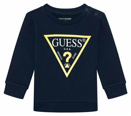 Guess Fleece Παιδικό Φούτερ Navy Μπλε από το Modivo