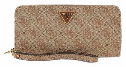 Guess Laurel Sg Slg SWSG8500460 Μεγάλο Γυναικείο Πορτοφόλι Μπεζ από το Parex