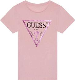 Guess Παιδικό T-shirt Ροζ