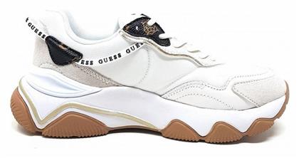 Guess Runners Micola Γυναικεία Chunky Sneakers Λευκά από το Epapoutsia