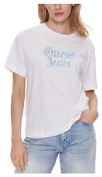 Guess Ss Γυναικείο T-shirt pure white από το Modivo