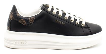 Guess Vibo Γυναικεία Sneakers Μαύρα