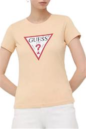 Guess W1YI1BI3Z11 Γυναικείο T-shirt Μπεζ από το Modivo