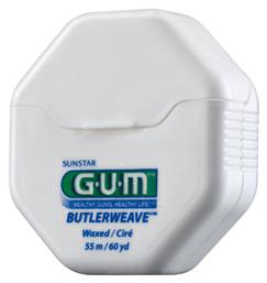 GUM ButlerWeave Κερωμένο Οδοντικό Νήμα 55m από το Pharm24