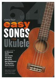 Hal Leonard 64 Easy Songs Παρτιτούρα για Έγχορδα Ukulele