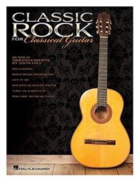 Hal Leonard Classic Rock for Classical Guitar Παρτιτούρα για Κιθάρα