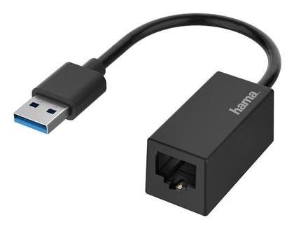 HAMA 00200325 USB Αντάπτορας Δικτύου για Ενσύρματη σύνδεση Gigabit Ethernet