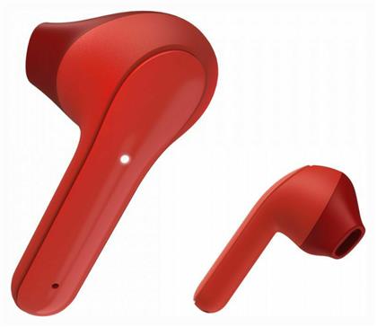 HAMA Freedom Light Earbud Bluetooth Handsfree Ακουστικά με Θήκη Φόρτισης Κόκκινα