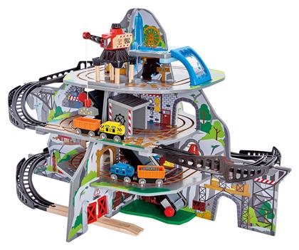 Hape Mighty Mountain Mine Σετ με Τρενάκι από Ξύλο για 3+ Ετών