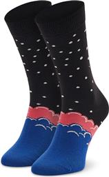 Happy Socks Ανδρικές Κάλτσες με Σχέδια Μαύρες από το Plus4u