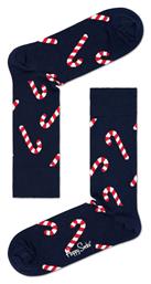 Happy Socks Candy Cane Ανδρικές Χριστουγεννιάτικες Κάλτσες Μπλε 1 Pack από το Parex