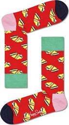 Happy Socks Love Sandwich Unisex Κάλτσες με Σχέδια Πολύχρωμες από το Plus4u