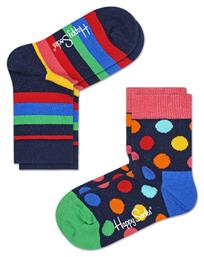 Happy Socks Παιδικές Κάλτσες Μακριές Πολύχρωμες 2 Ζευγάρια από το Z-mall