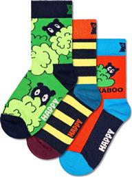 Happy Socks Παιδικές Κάλτσες Πολύχρωμες 3 Ζευγάρια από το Favela