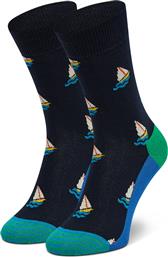 Happy Socks Sail Away Unisex Κάλτσες με Σχέδια Μπλε