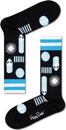 Happy Socks Space Creatures Unisex Κάλτσες Μαύρες από το Notos