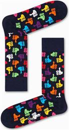 Happy Socks Thumbs Up Ανδρικές Κάλτσες με Σχέδια Πολύχρωμες από το Clodist