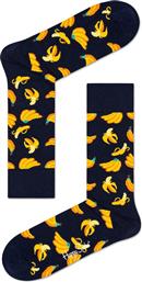 Happy Socks U Banana Ανδρικές Κάλτσες με Σχέδια Μαύρες από το Spartoo
