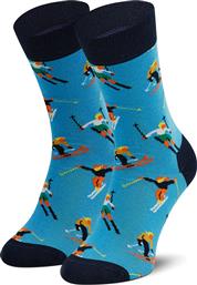 Happy Socks Unisex Κάλτσες με Σχέδια Γαλάζιες από το Clodist