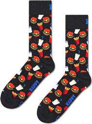 Happy Socks Unisex Κάλτσες με Σχέδια Μαύρες από το Plus4u