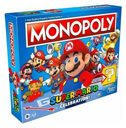 Hasbro Επιτραπέζιο Παιχνίδι Monopoly Super Mario Celebration για 2-6 Παίκτες 8+ Ετών (EL)