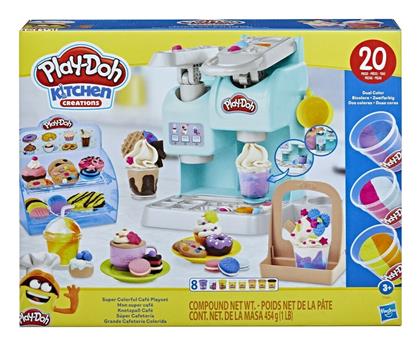 Hasbro Play-Doh Πλαστελίνη - Παιχνίδι Kitchen Creations Cafe για 3+ Ετών από το Moustakas Toys