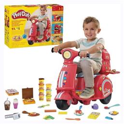 Hasbro Play-Doh Πλαστελίνη - Παιχνίδι Pizza Delivery Scooter για 3+ Ετών από το Toyscenter