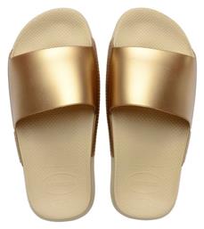 Havaianas Classic Metallic Slides σε Μπεζ Χρώμα από το Outletcenter