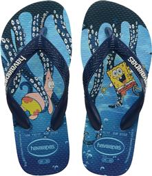 Havaianas Παιδικές Σαγιονάρες Flip Flops Μπλε Bob Sponge