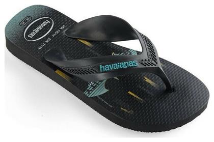 Havaianas Παιδικές Σαγιονάρες Flip Flops Μαύρες Max Herois από το Cosmossport