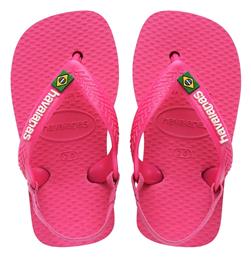 Havaianas Παιδικές Σαγιονάρες Φούξια Hav Baby Brasil Logo Ii από το Spartoo