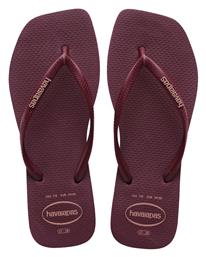 Havaianas Square Logo Pop Σαγιονάρες σε Μωβ Χρώμα από το Spartoo