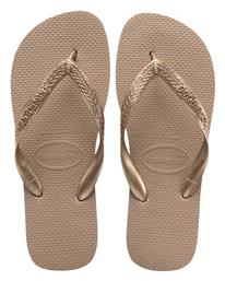 Havaianas Top Σαγιονάρες σε Χρυσό Χρώμα