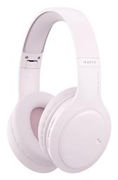 Havit H633BT Ασύρματα Bluetooth Over Ear Ακουστικά με 22 ώρες Λειτουργίας Ροζ από το Polihome