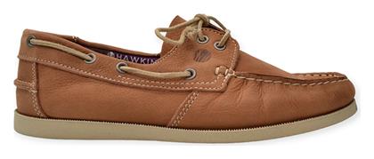 Hawkins Premium Ανδρικά Boat Shoes Brick από το CasualShoes