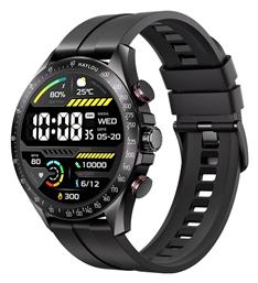 Haylou Solar Pro Smartwatch με Παλμογράφο (Μαύρο)