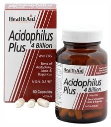 Health Aid Acidophilus Plus 4 Billion με Προβιοτικά και Πρεβιοτικά 60 κάψουλες