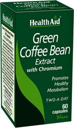 Health Aid Green Coffee Bean with Chronium 60 κάψουλες από το Pharm24