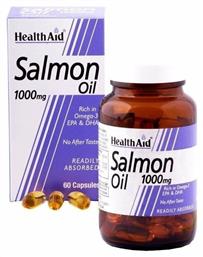 Health Aid Salmon Oil Ιχθυέλαιο Κατάλληλο για Παιδιά 1000mg 60 μαλακές κάψουλες