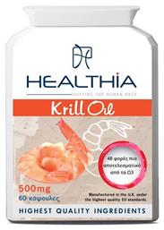 Healthia Krill Oil 500mg 60 κάψουλες από το Pharm24