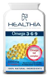 Healthia Omega 3 6 9 1000mg 90 κάψουλες