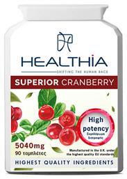 Healthia Superior Cranberry 5040mg 90 ταμπλέτες