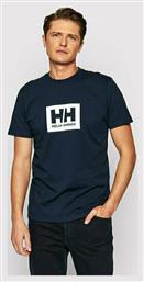 Helly Hansen Box Ανδρικό T-shirt Navy Μπλε με Λογότυπο από το Outletcenter