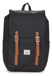 Herschel Retreat Black Γυναικείο Σακίδιο Πλάτης Μαύρο 17lt από το Spartoo