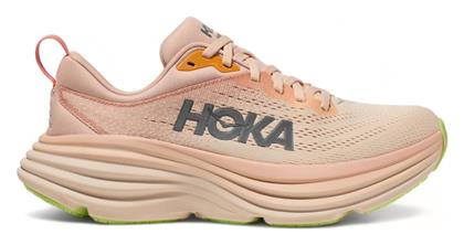 Hoka Bondi 8 Γυναικεία Αθλητικά Παπούτσια Running Cream / Vanilla