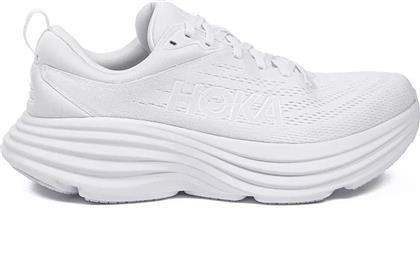 Hoka Bondi 8 Γυναικεία Αθλητικά Παπούτσια Running Λευκά